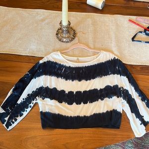 Mono B tie dye crop top size small